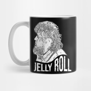 Jelly Roll // White retro Mug